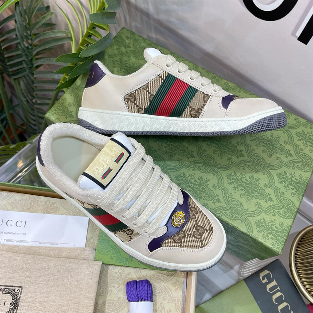 GUCCI SCREENER GG TRAINER