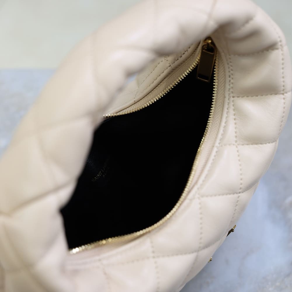 YSL ICARINO in quilted nappa(HIGH-END GRADE)