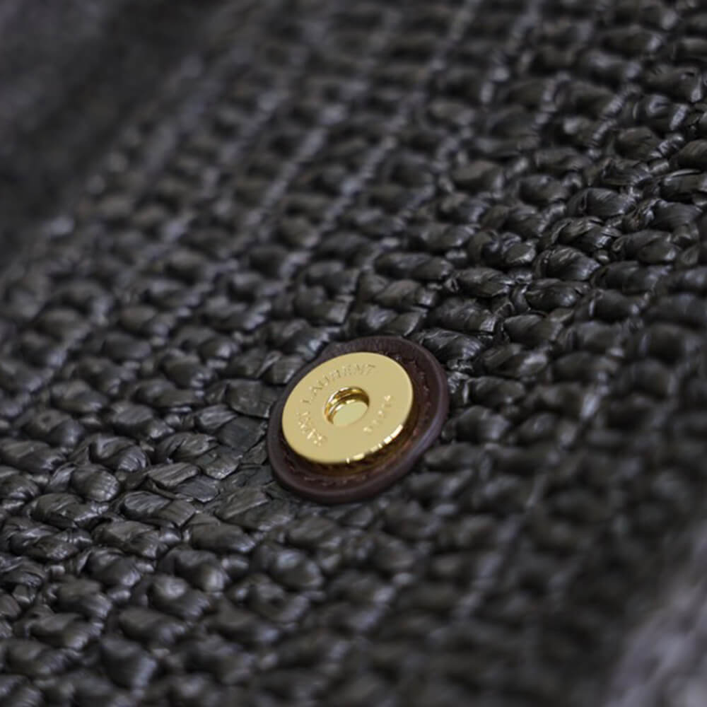 YSL NIKI medium in raffia(HIGH-END GRADE)
