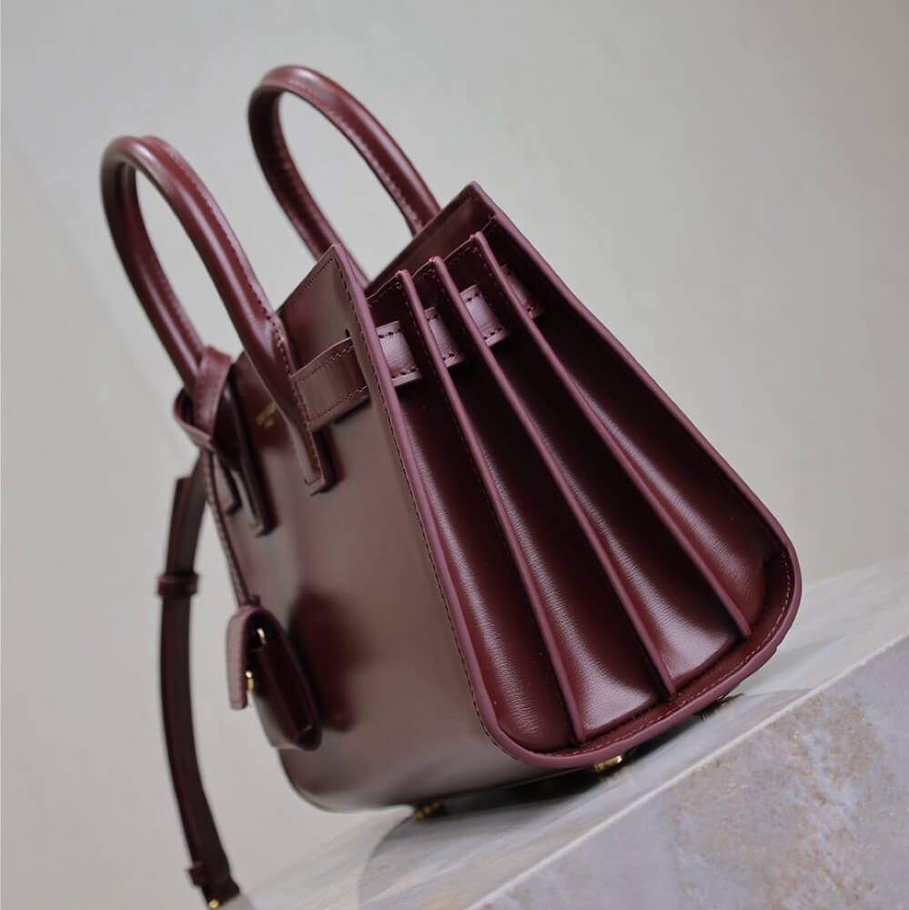 YSL SAC DE JOUR IN SMOOTH LEATHER   NANO(HIGH-END GRADE)