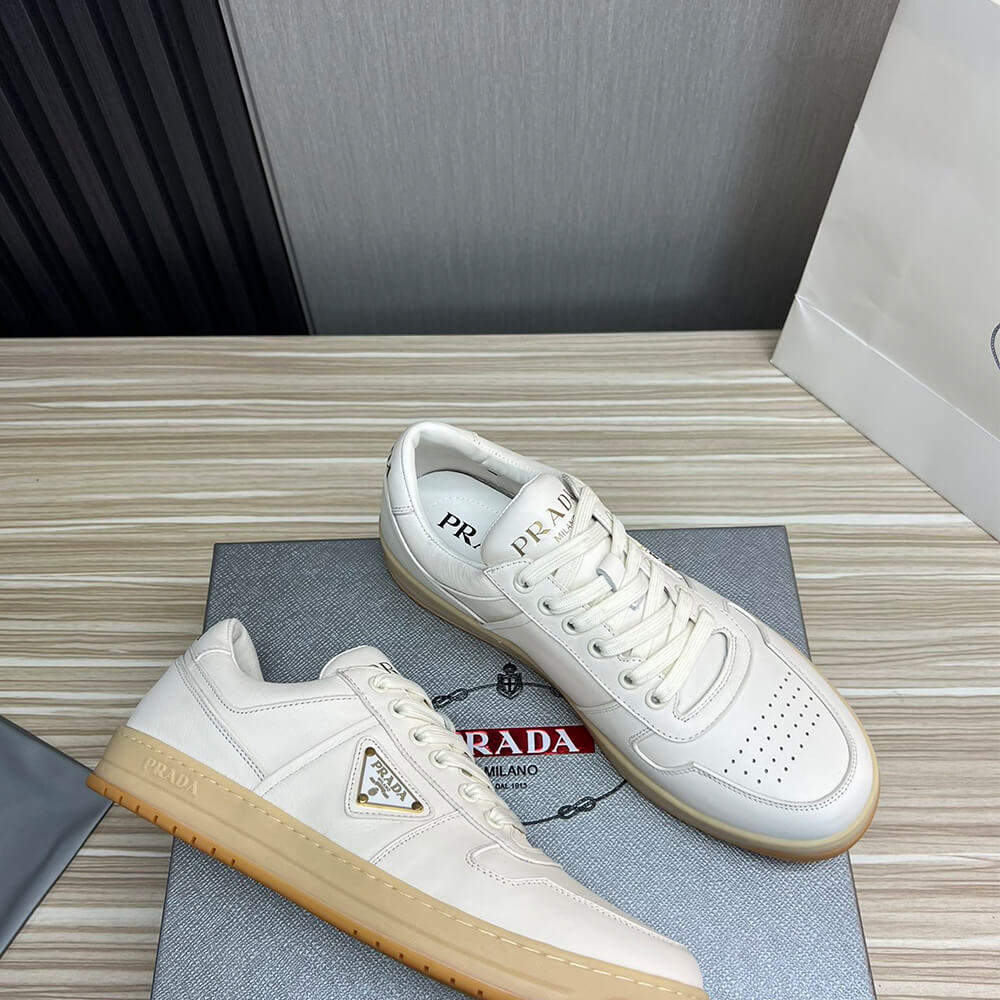 Prada Downtown nappa leather sneakers