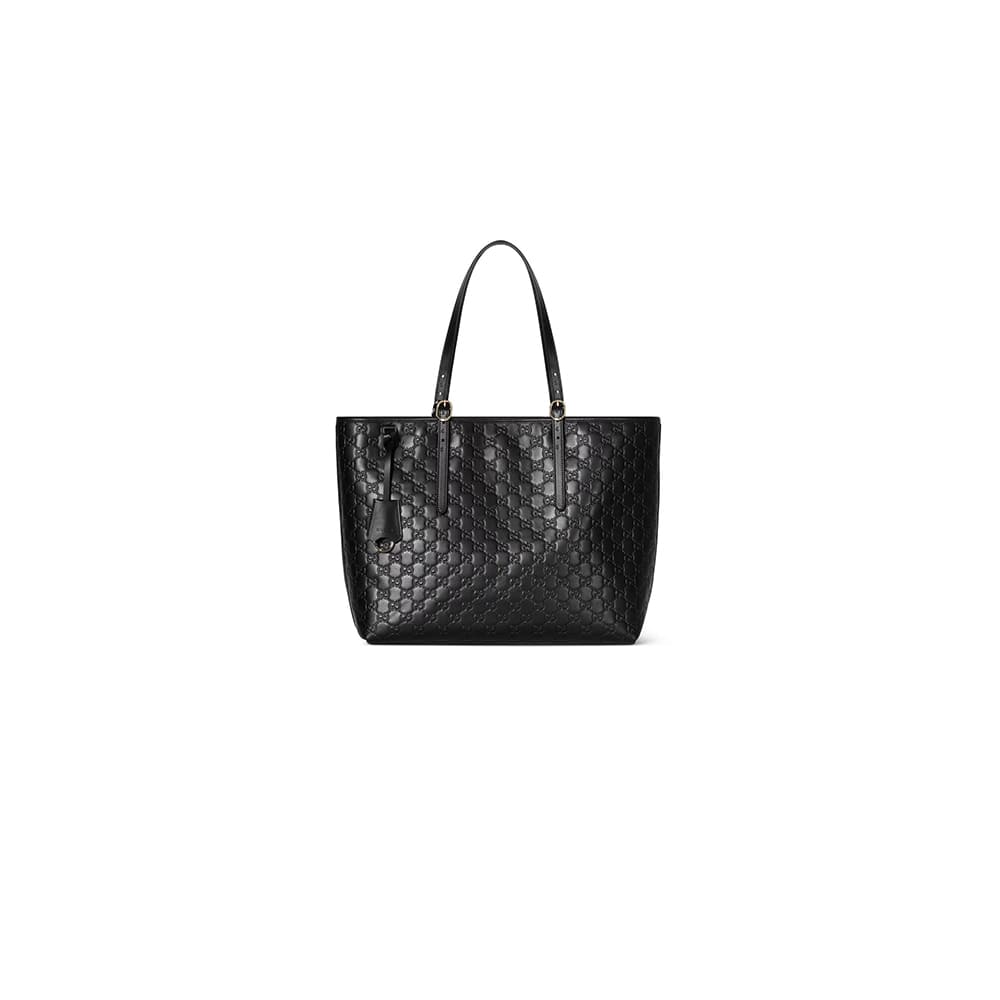 GG Emblem large tote bag