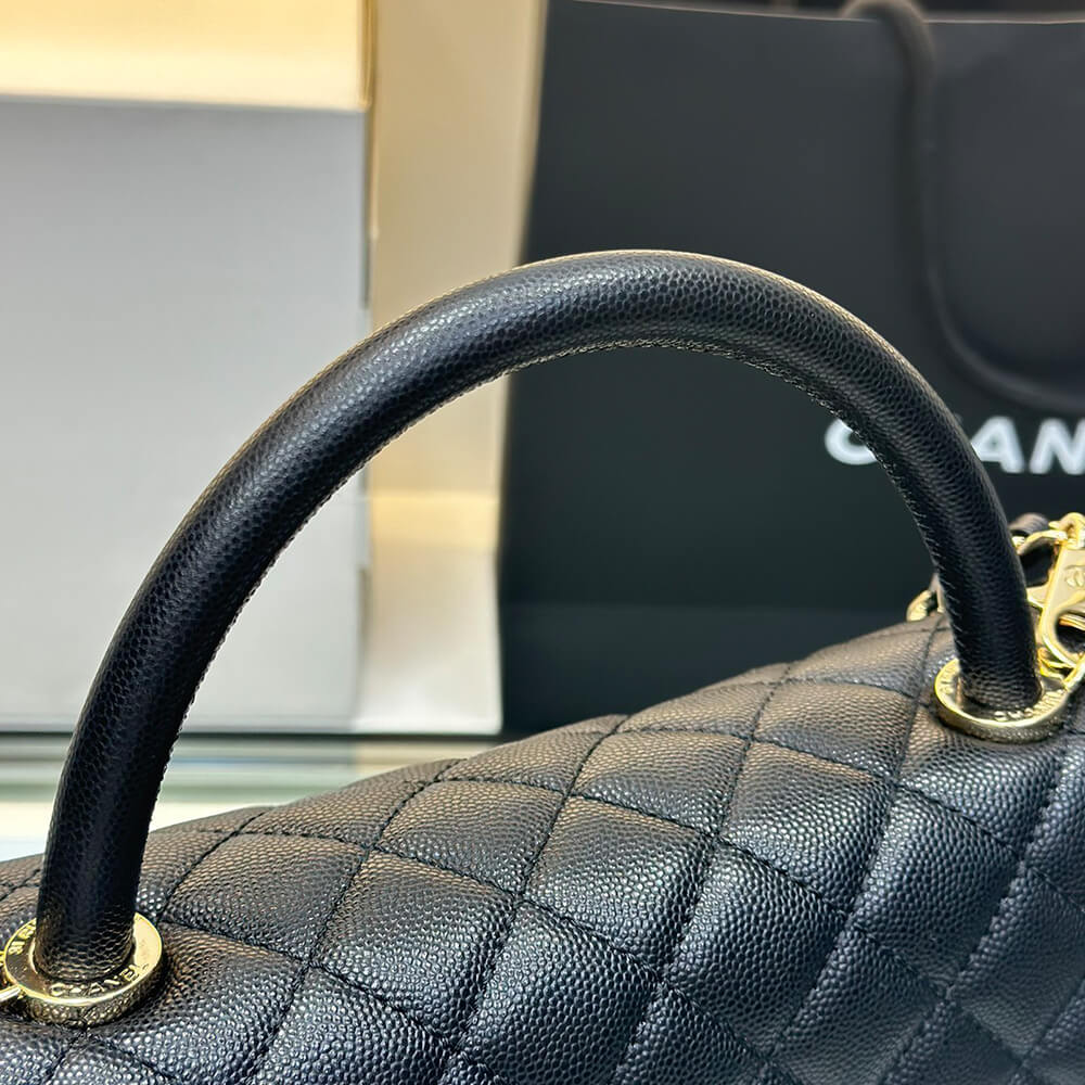 CHANEL Large Flap Bag With Top Handle(high-end grade)