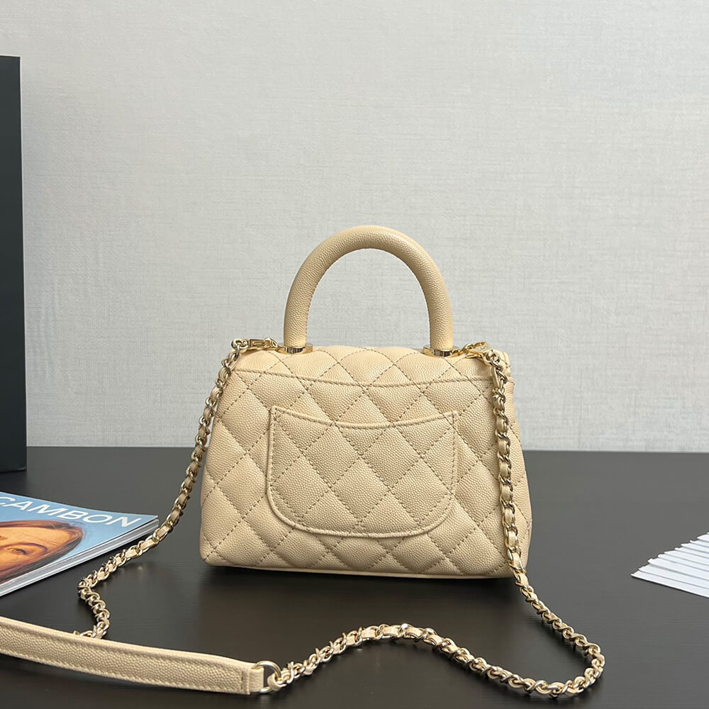 Chanel MINI COCO Handle Bag(HIGH-END GRADE)