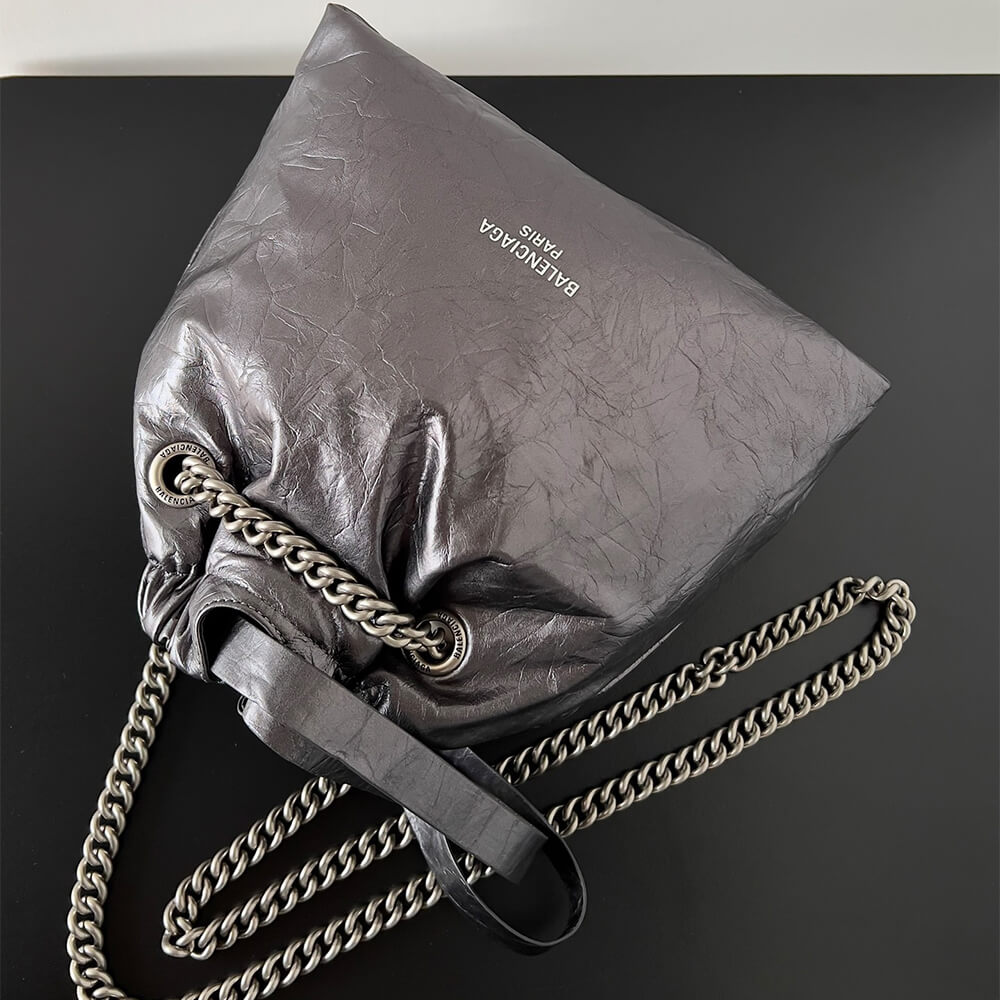 Balenciaga Women s Crush Tote Bag Small(HIGH-END GRADE)