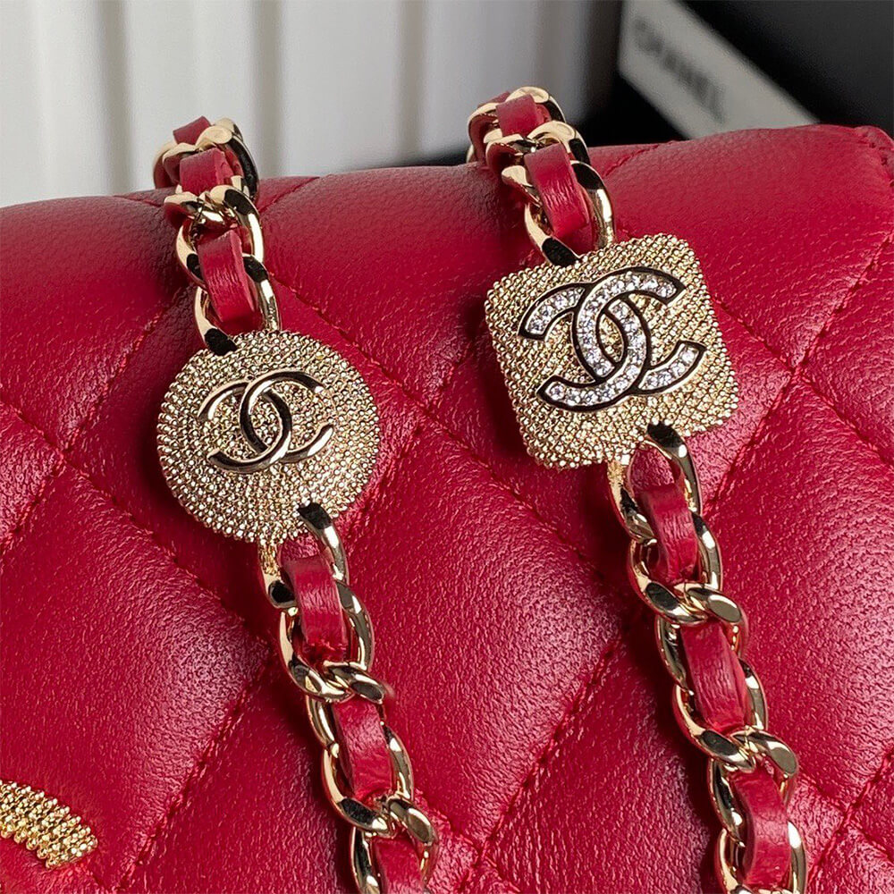 CHANEL Clutch With Chain(HIGH-END GRADE)