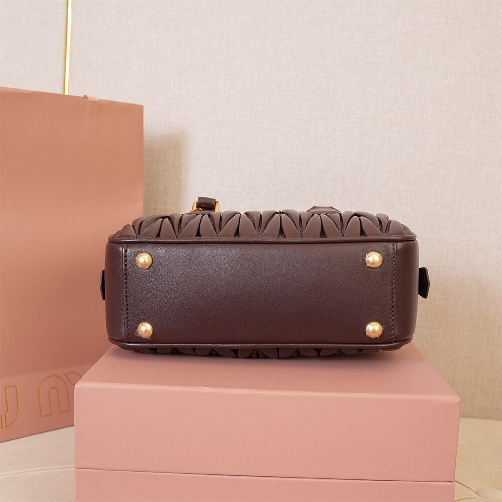 MIUMIU Medium Arcadie matelasse nappa Bag(HIGH-END GRADE)