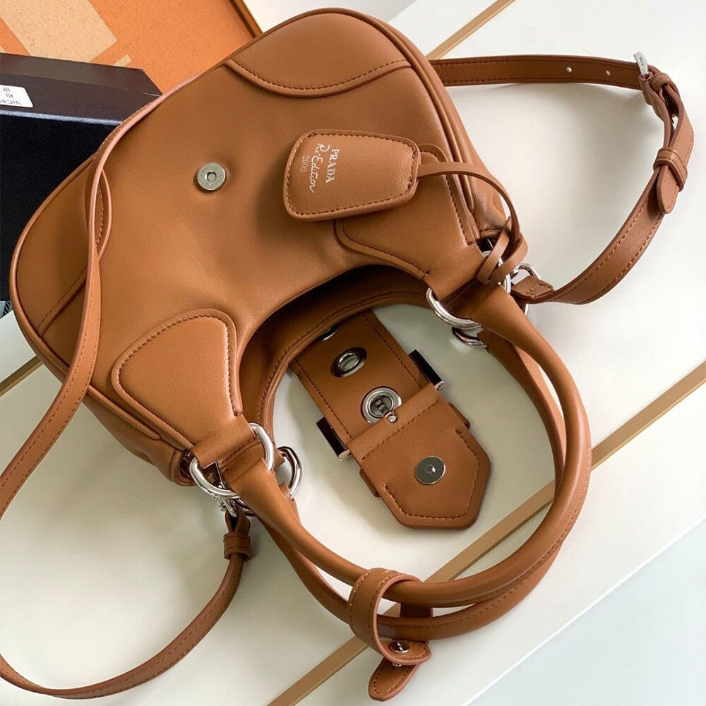 Prada Moon padded nappa-leather bag