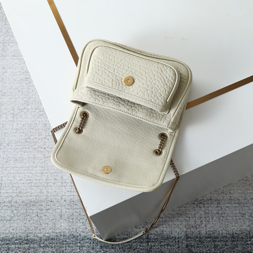 YSL NIKI mini in grained lambskin(HIGH-END GRADE)