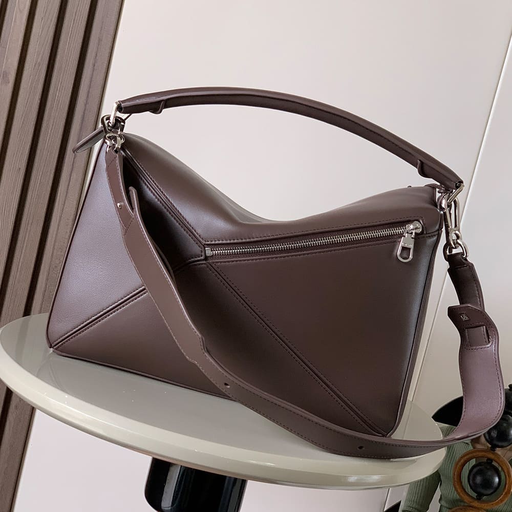 Loewe Large Featherlight Puzzle bag in nappa lambskin(HIGH-END GRADE)