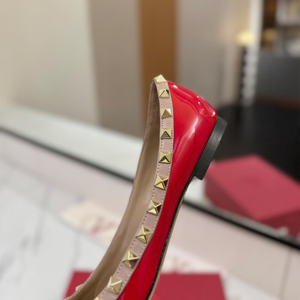 VALENTINO ROCKSTUD BALLET FLAT