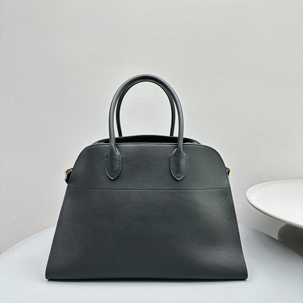 THE ROW  Soft Margaux 15 leather bag(High-end Grade)