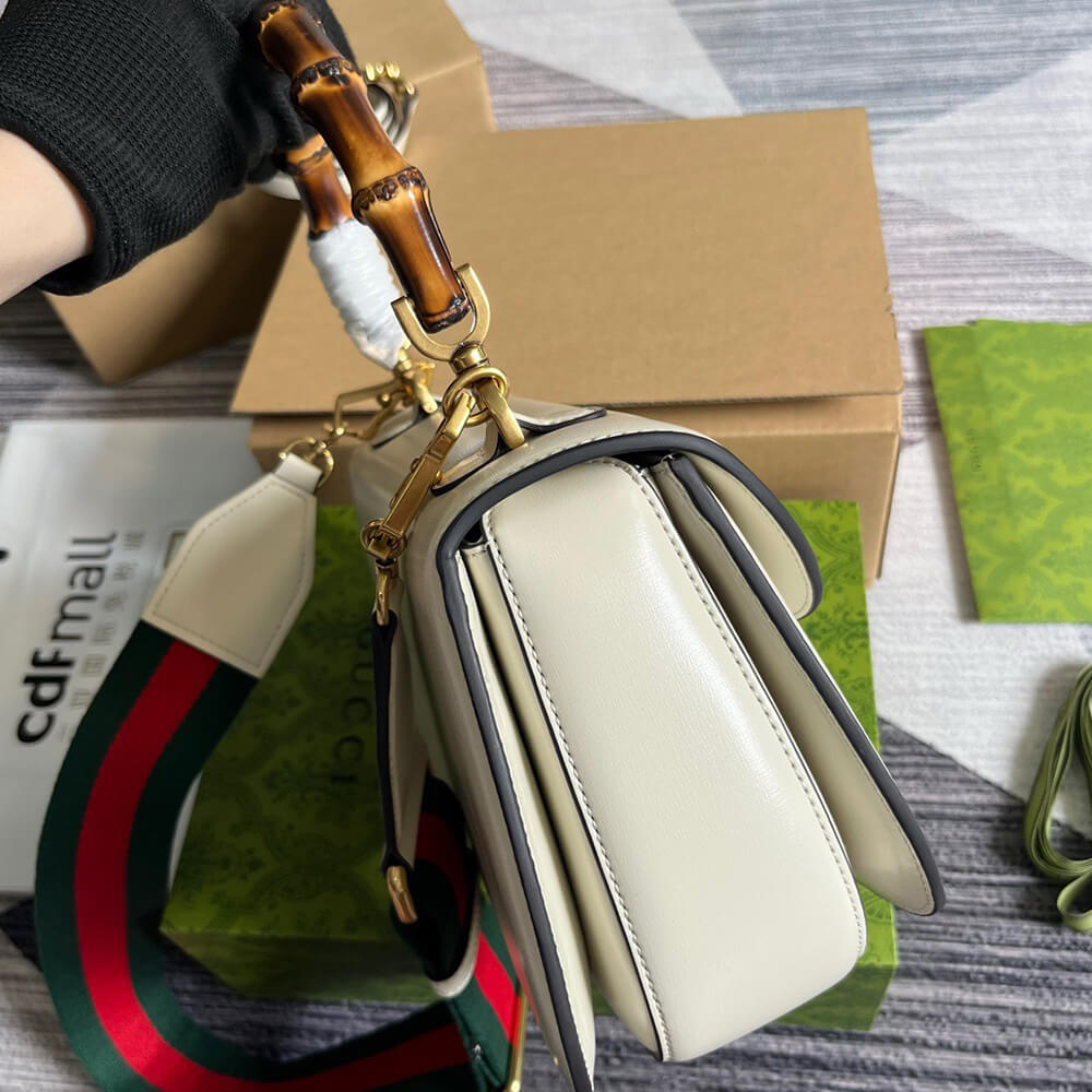 GUCCI BAMBOO 1947 MEDIUM TOP HANDLE BAG