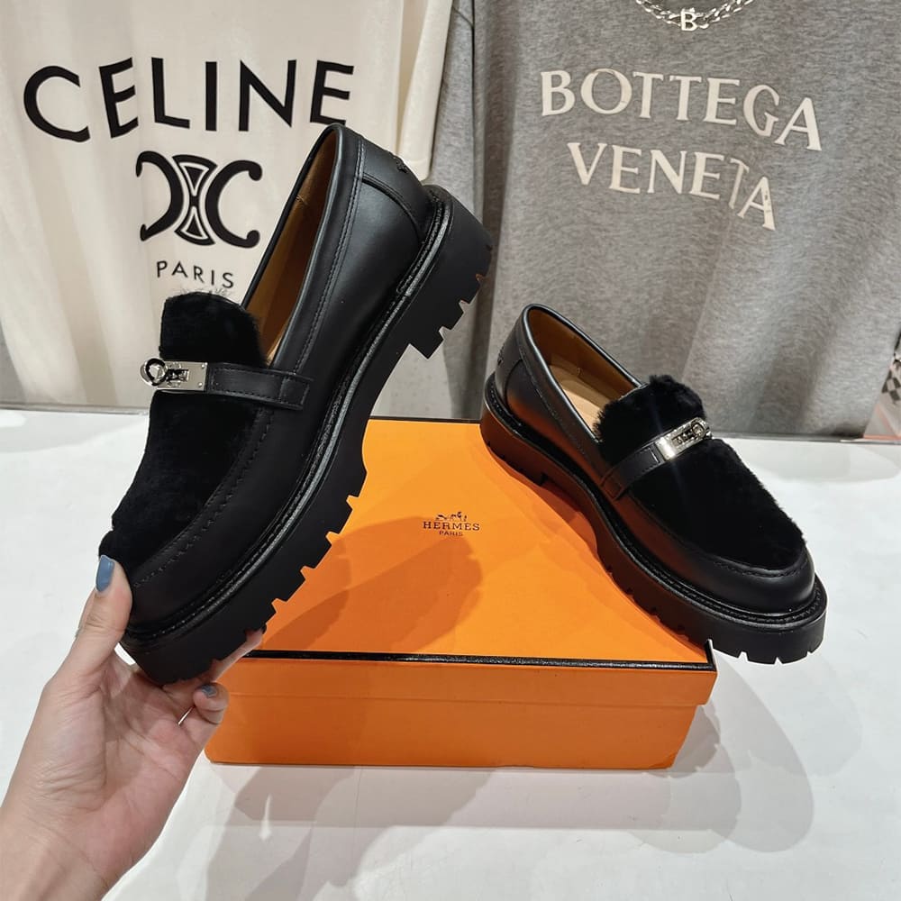 HERMES Icone loafer