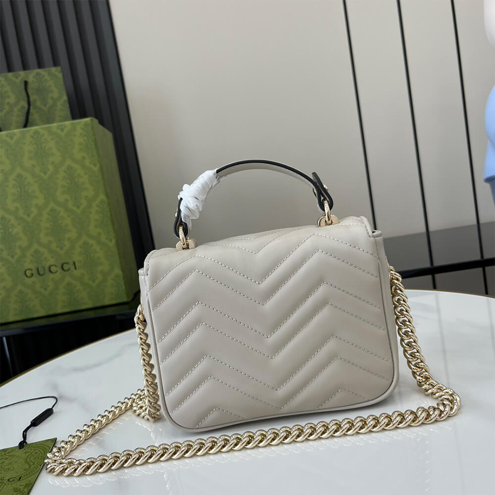 GG Marmont mini top handle bag