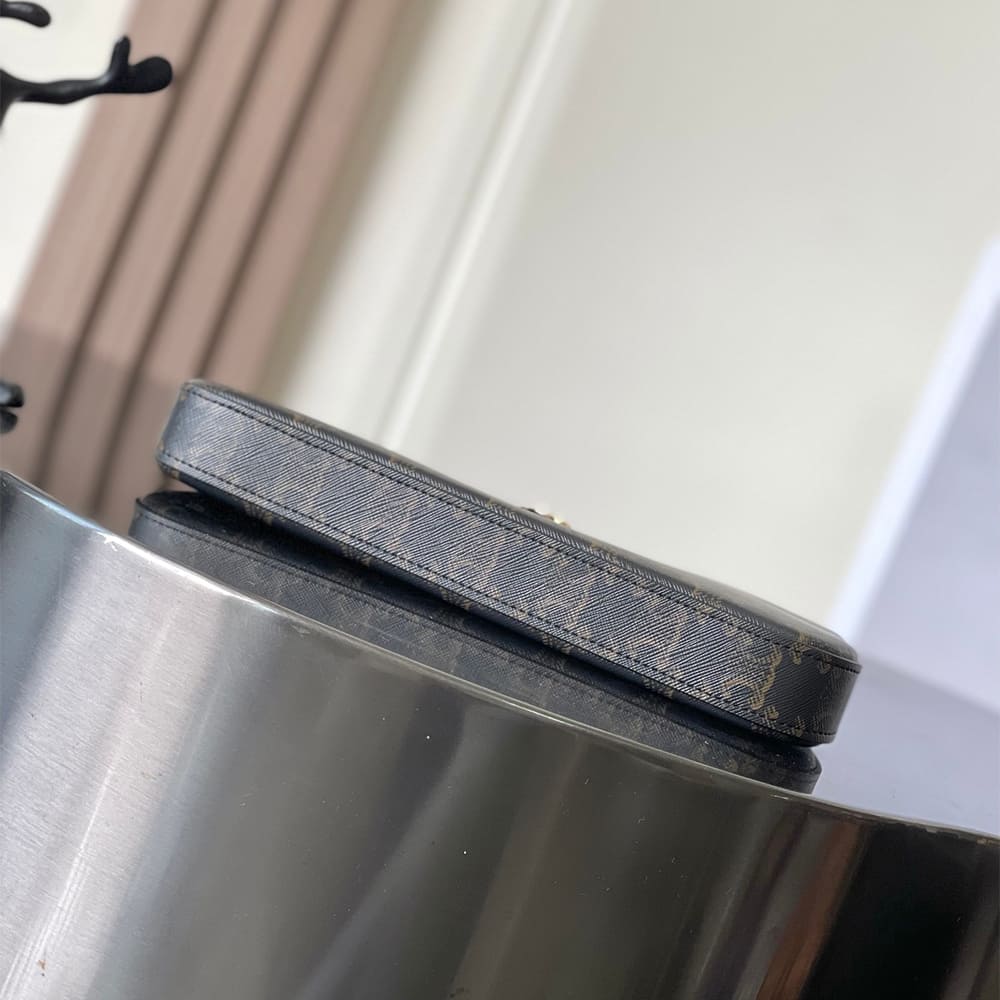 Celine TINA SHOULDER BAG IN Triomphe canvas