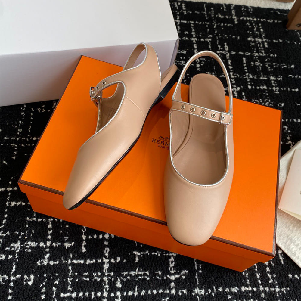 HERMES Kleo slingback