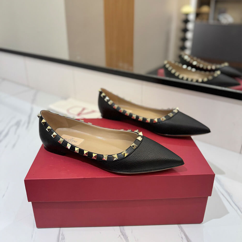 VALENTINO ROCKSTUD BALLET FLAT