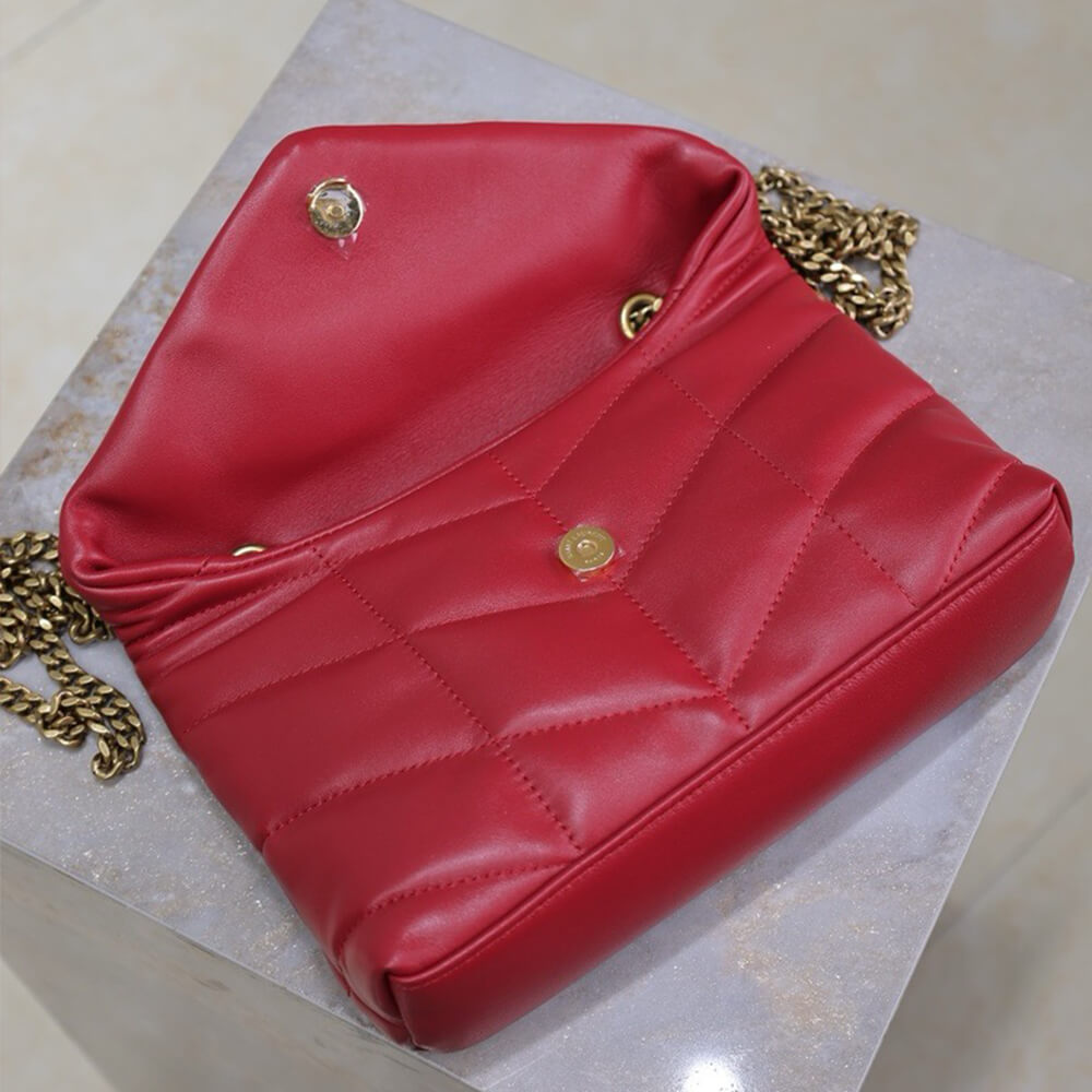 YSL Toy Puffer in lambskin